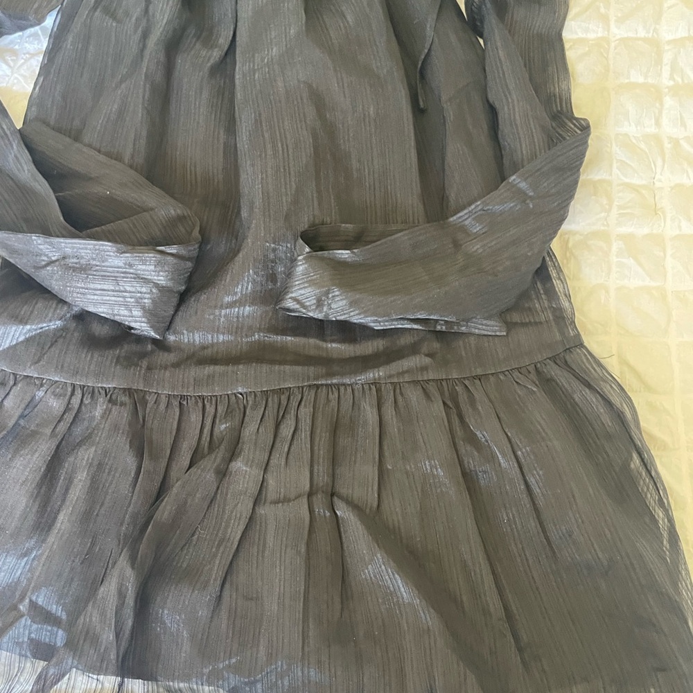 Lulu's Black Midi Dress - Picture 5 of 14
